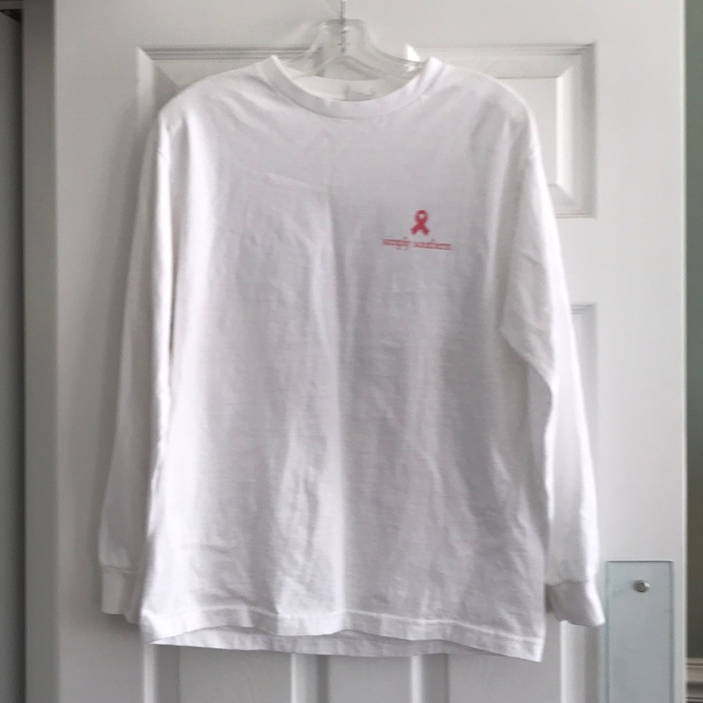 Simply Southern breast cancer T-shirt